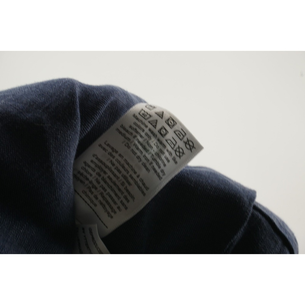 UNTUCKit 100% Linen Santo Navy Wrinkle Resistant Shirt Mens 2XL Long Sleeve Blue - Picture 8 of 10